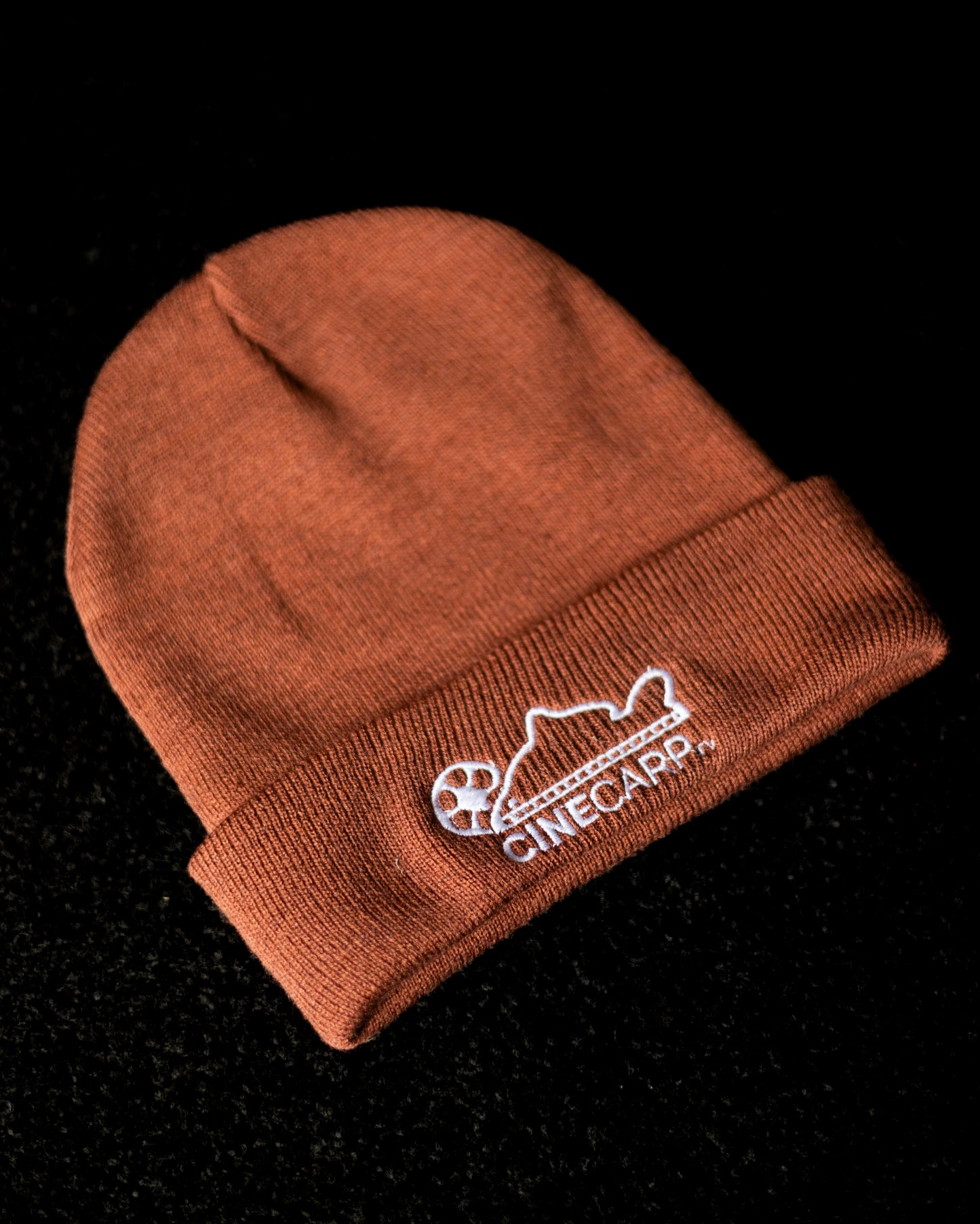 CineCarp Burnt Orange Beanie